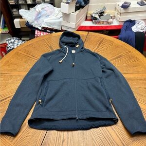 Fjallraven Men's Navy Blue Hooded Jacket